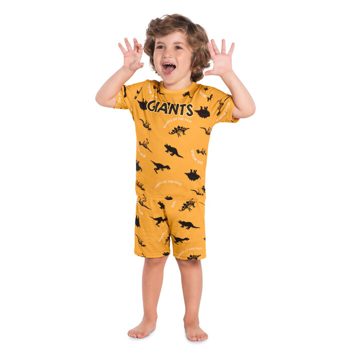 Pijama Masculino Amarelo Queimado 1