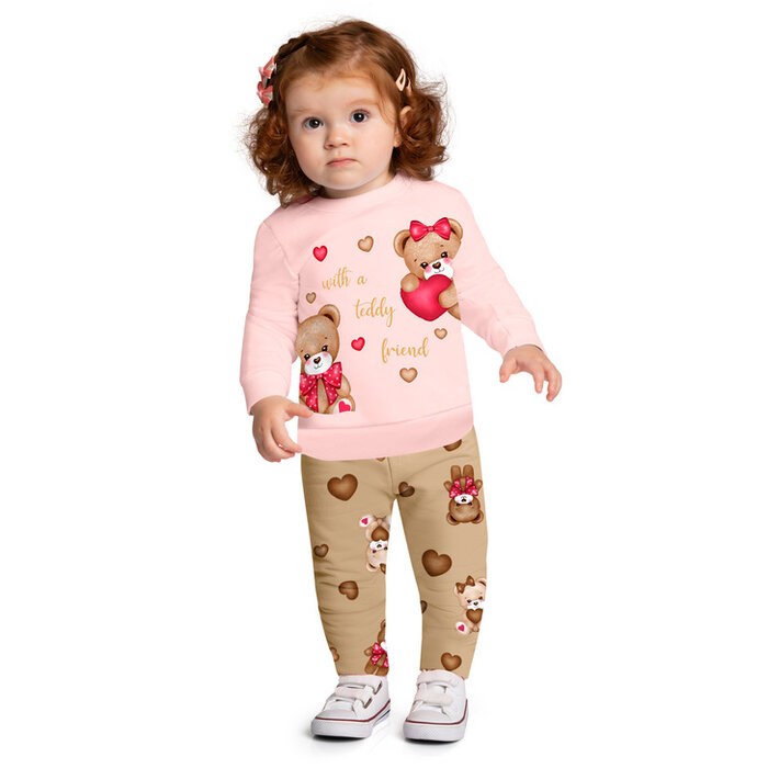 Conjunto Feminino Rosa Paris 13 1520 Tpx 1