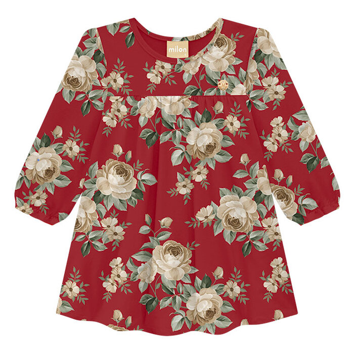 Vestido Feminino Vermelho Cranberry 19 166 4