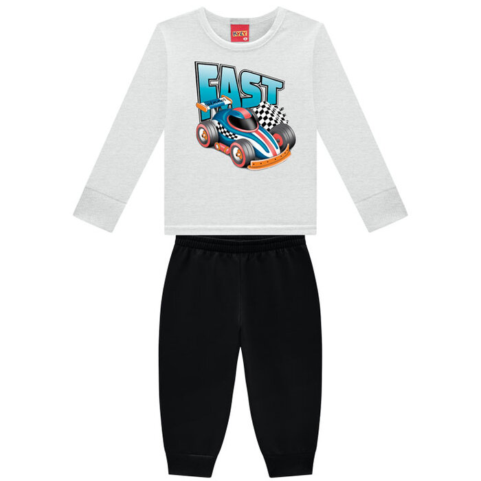 Conjunto Masculino Preto 3 M